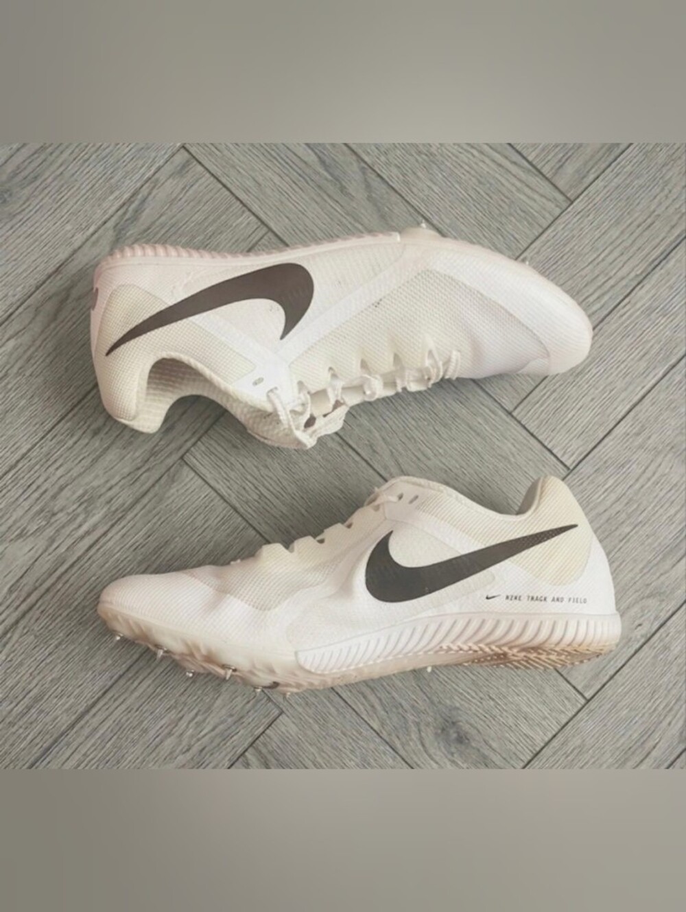 Nike Men 6.5 (Women 8), Rival Multi Track & Field Multi-Event Spikes DC8749-100.